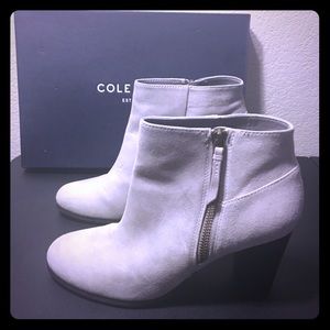 Colehaan Davenport Bootie Ironstone Suede